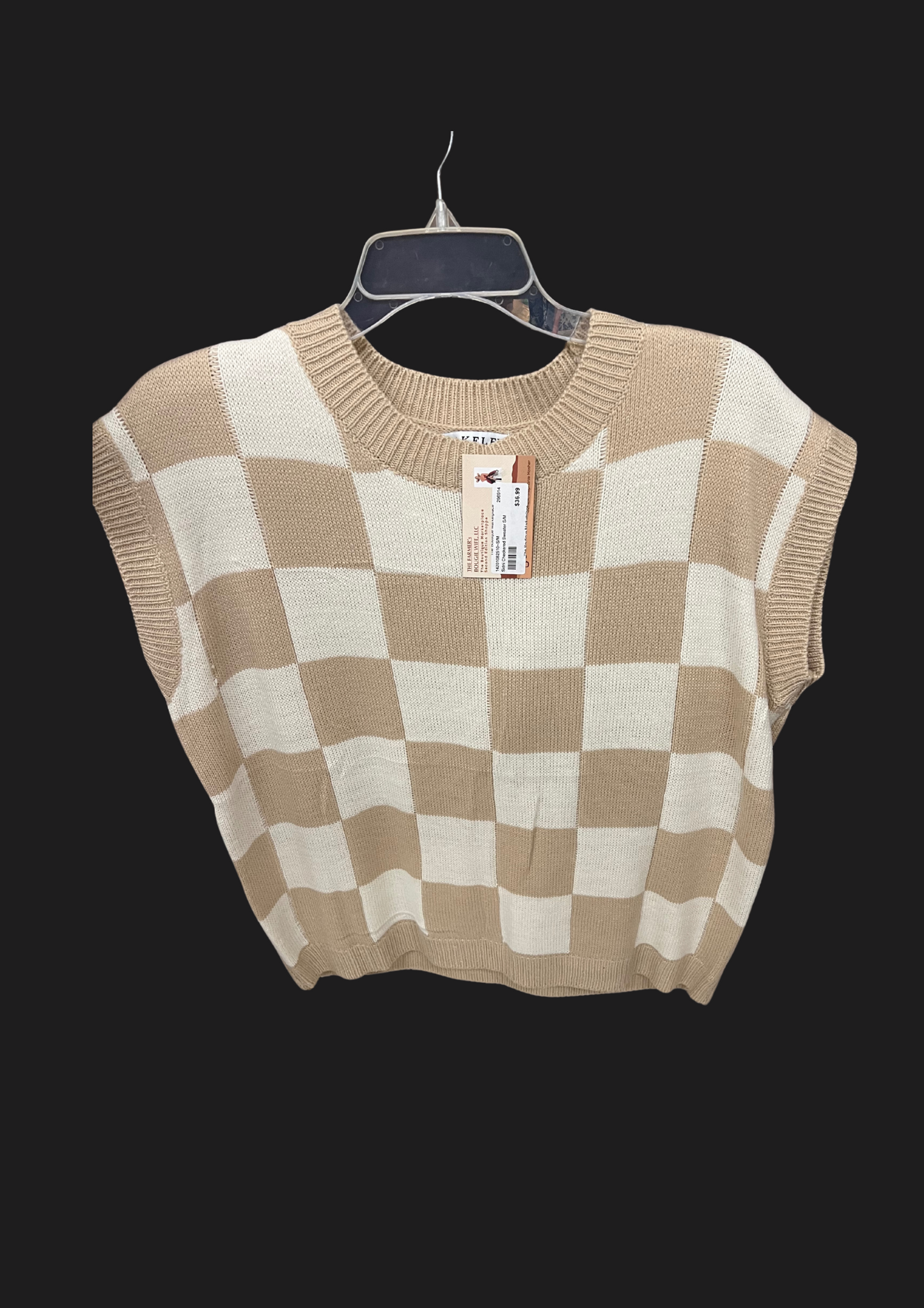Sidni Checkered Sweater