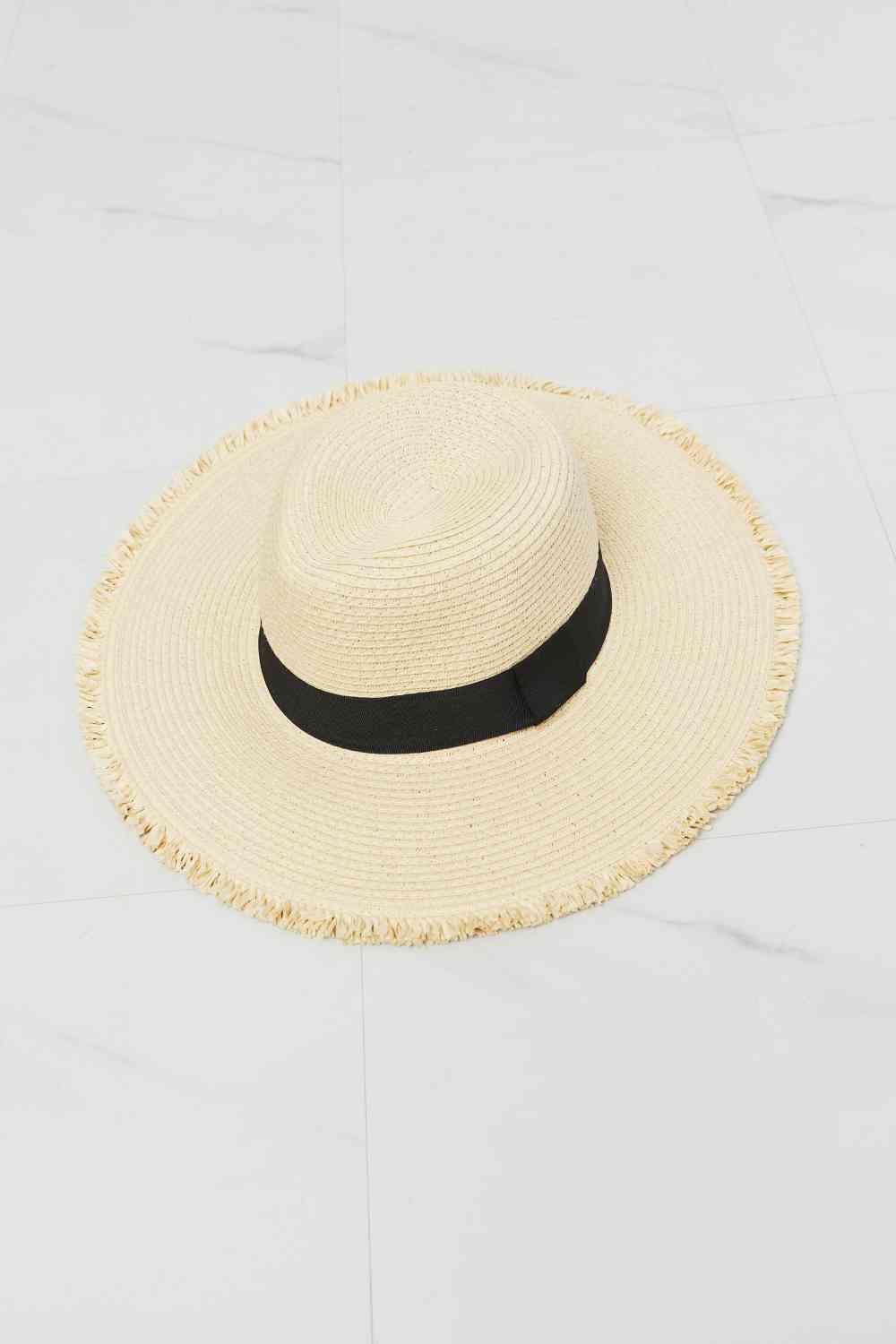 Fame Time For The Sun Straw Hat