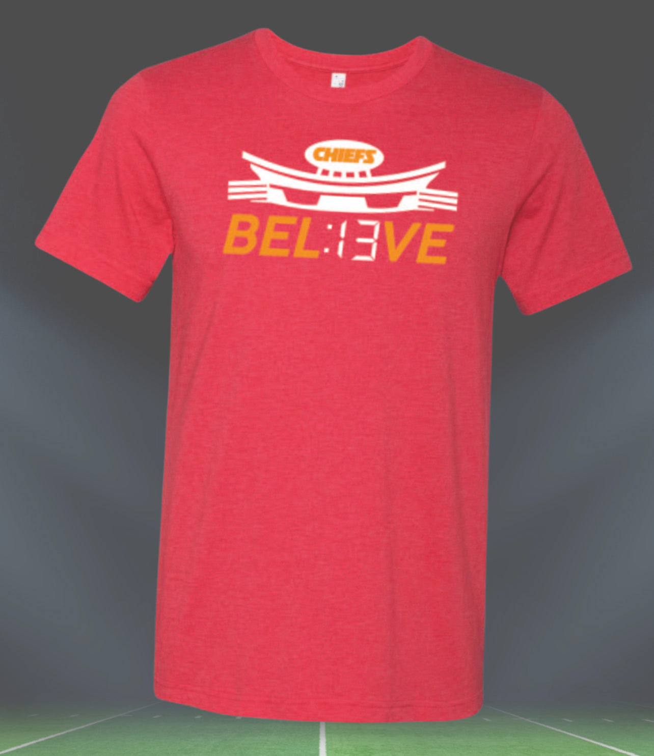 BEL13VE Chiefs Graphic Tee