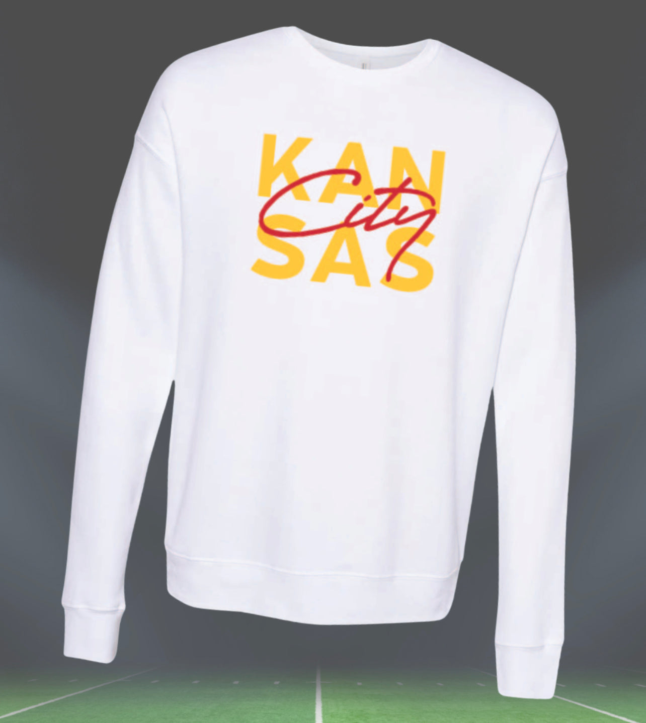 Kan Sas Cursive City Sweatshirt