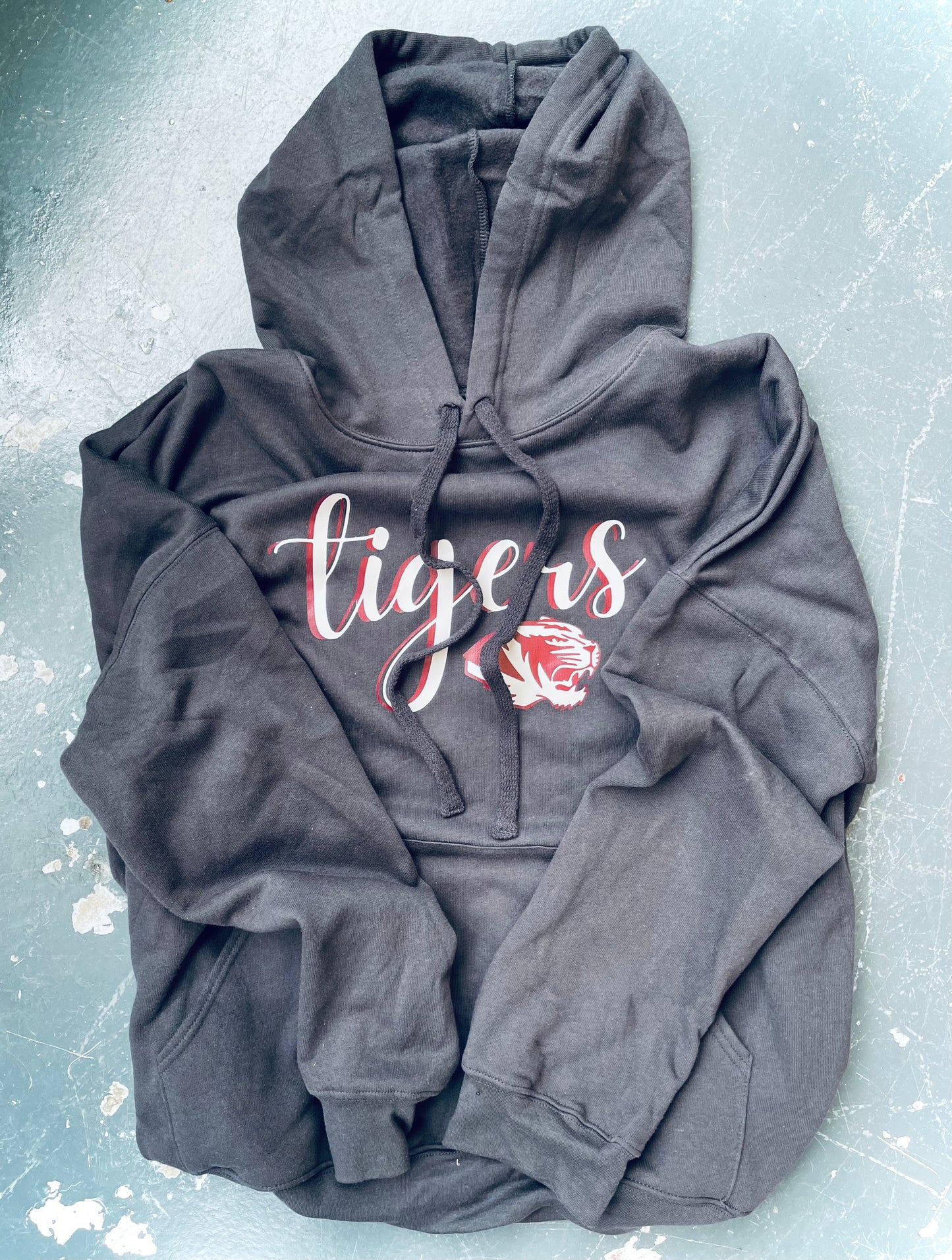 Script Tigers Hoodie